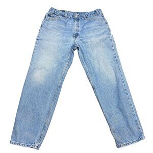 VTG Levi's 468 JEANS SIZE 38 X 30 RELAXED FIT STRAIGHT LEG 90s HIGH WAIST MENS